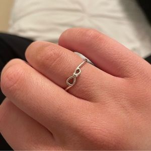 PANDORA infinity knot ring